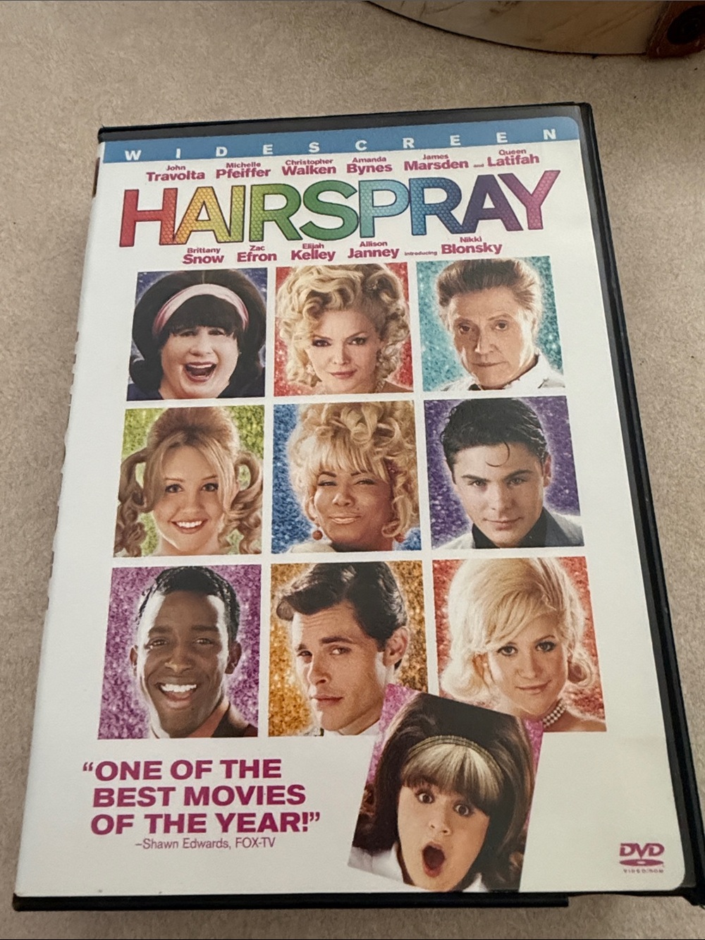 Hairspray DVD - White Cover